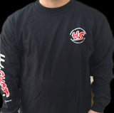Holeshot Burnout Long Sleeve T-shirt - Black