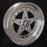 15" Holestar 3-PC Wheel