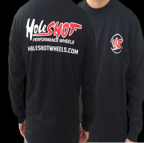Holeshot Long Sleeve T-shirt - Black